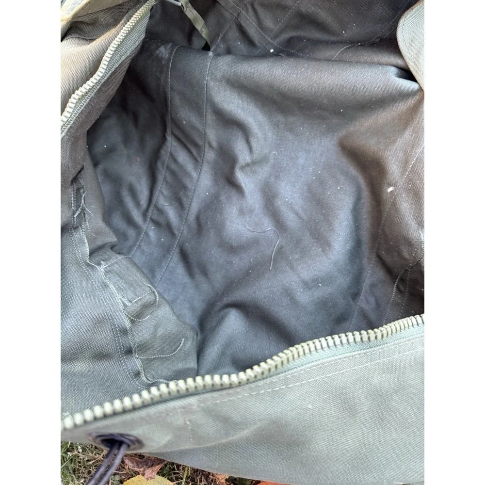 US Military IMPROVED Duffel Bag‎ ZIPPERED Duffle Bag USGI 8465-01-604-6541 USED